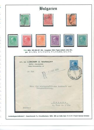 BULHARSKO 1879-1945 – list 126