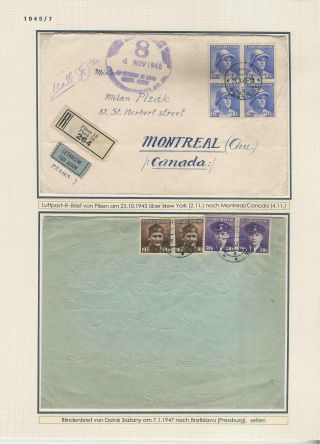 MODERNÍ ČESKOSLOVENSKO, ZAJÍMAVOSTI ZNÁMKOVÝCH VYDÁNÍ 1943 1983 – list 16