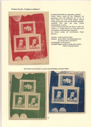 POLISH STAMPS 1944-1947 – sheet 3