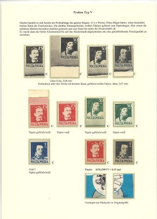POLISH STAMPS 1944-1947 – sheet 4