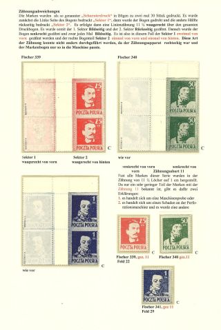 POLISH STAMPS 1944-1947 – sheet 10