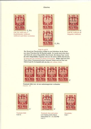 POLISH STAMPS 1944-1947 – sheet 18