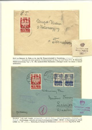 POLISH STAMPS 1944-1947 – sheet 19