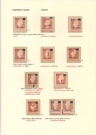 POLISH STAMPS 1944-1947 – sheet 25