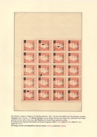 POLISH STAMPS 1944-1947 – sheet 26