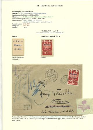 POLISH STAMPS 1944-1947 – sheet 28