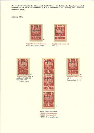POLISH STAMPS 1944-1947 – sheet 29
