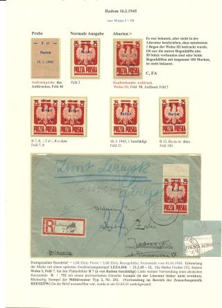POLISH STAMPS 1944-1947 – sheet 35