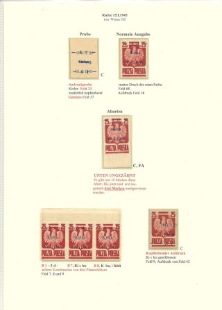 POLISH STAMPS 1944-1947 – sheet 36