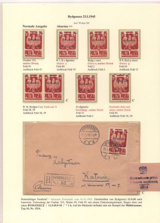 POLISH STAMPS 1944-1947 – sheet 39