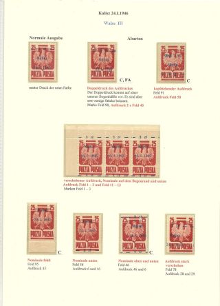 POLISH STAMPS 1944-1947 – sheet 41