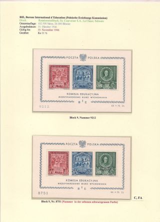 POLISH STAMPS 1944-1947 – sheet 73