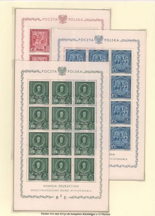 POLISH STAMPS 1944-1947 – sheet 74