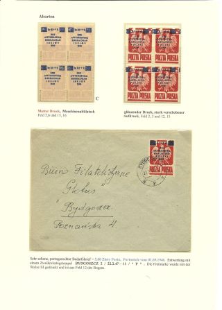POLISH STAMPS 1944-1947 – sheet 76