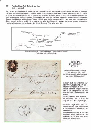 BAHNPOSTEN IM HARZ UND HARZVORLAND – Blatt 3