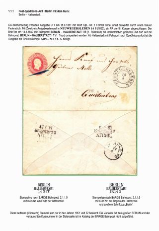 BAHNPOSTEN IM HARZ UND HARZVORLAND – Blatt 8