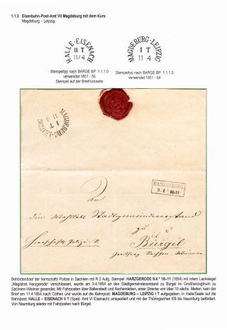 BAHNPOSTEN IM HARZ UND HARZVORLAND – Blatt 12