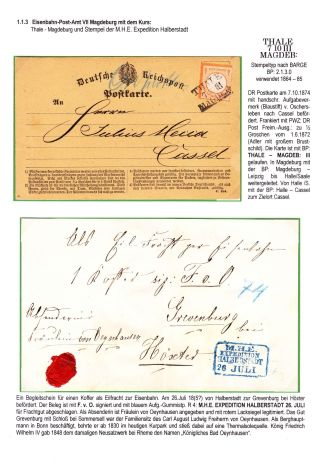 BAHNPOSTEN IM HARZ UND HARZVORLAND – Blatt 14
