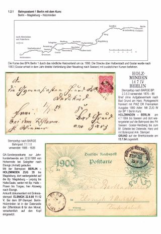 BAHNPOSTEN IM HARZ UND HARZVORLAND – Blatt 17