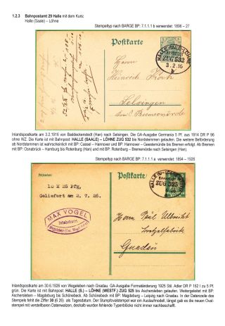 BAHNPOSTEN IM HARZ UND HARZVORLAND – Blatt 29