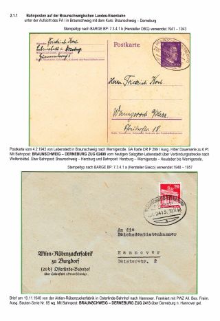 BAHNPOSTEN IM HARZ UND HARZVORLAND – Blatt 34