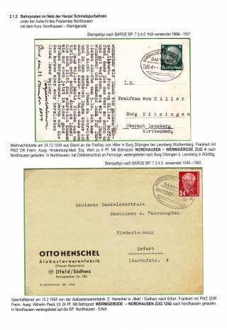 BAHNPOSTEN IM HARZ UND HARZVORLAND – Blatt 40
