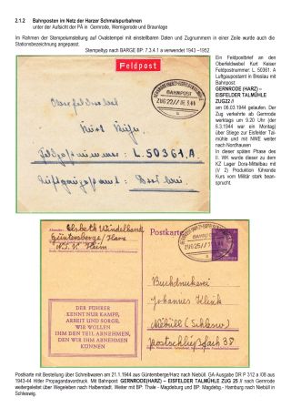BAHNPOSTEN IM HARZ UND HARZVORLAND – Blatt 45