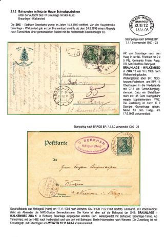 BAHNPOSTEN IM HARZ UND HARZVORLAND – Blatt 48