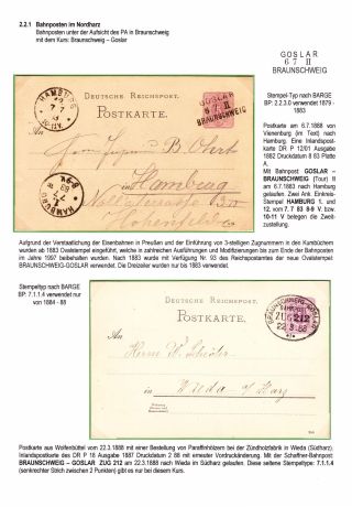 BAHNPOSTEN IM HARZ UND HARZVORLAND – Blatt 56