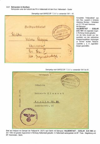 BAHNPOSTEN IM HARZ UND HARZVORLAND – Blatt 59