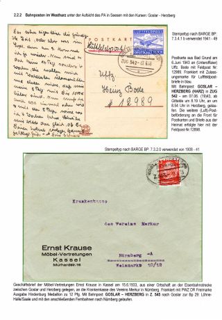 BAHNPOSTEN IM HARZ UND HARZVORLAND – Blatt 64