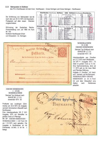 BAHNPOSTEN IM HARZ UND HARZVORLAND – Blatt 75