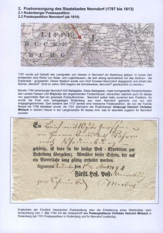 BAD NENNDORF - POSCHGESCHICHTLICHE HEIMATSAMMLUNG – Blatt 4