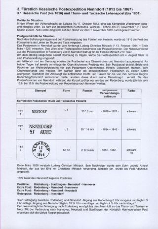 BAD NENNDORF - POSCHGESCHICHTLICHE HEIMATSAMMLUNG – Blatt 6
