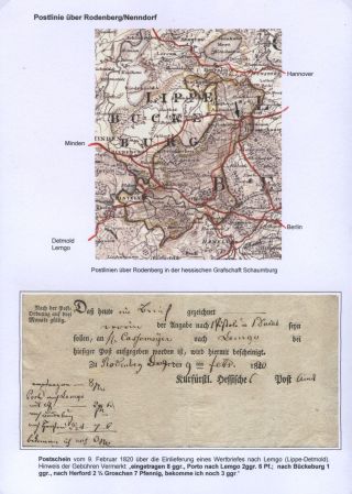BAD NENNDORF - POSCHGESCHICHTLICHE HEIMATSAMMLUNG – Blatt 7