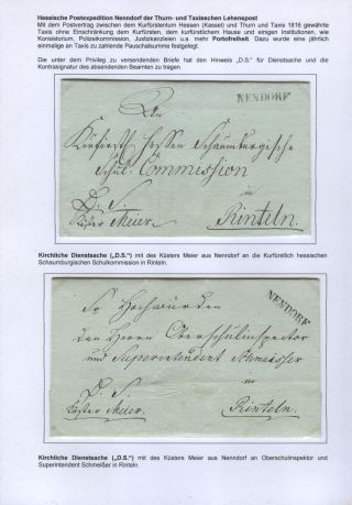 BAD NENNDORF - POSCHGESCHICHTLICHE HEIMATSAMMLUNG – Blatt 9