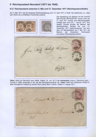 BAD NENNDORF - POŠTOVNÍ HISTORIE – list 33