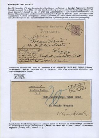 BAD NENNDORF - POŠTOVNÍ HISTORIE – list 37