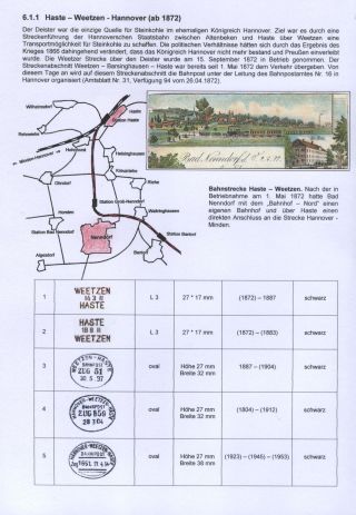 BAD NENNDORF - POŠTOVNÍ HISTORIE – list 40