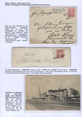 BAD NENNDORF - POŠTOVNÍ HISTORIE – list 42
