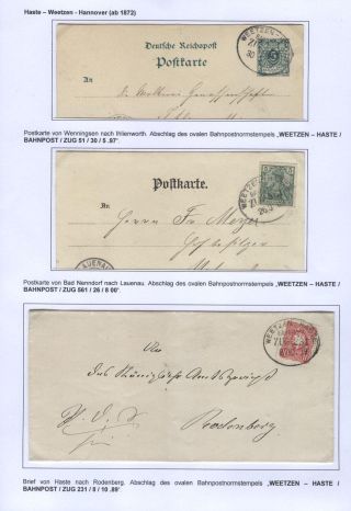 BAD NENNDORF - POŠTOVNÍ HISTORIE – list 45