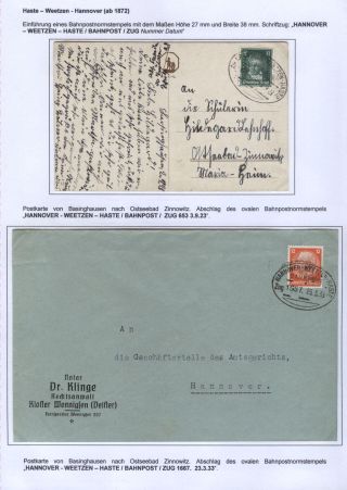 BAD NENNDORF - POŠTOVNÍ HISTORIE – list 47
