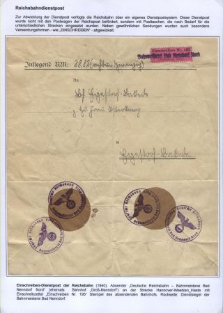 BAD NENNDORF - POŠTOVNÍ HISTORIE – list 48