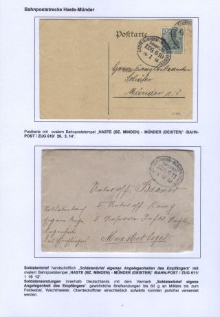 BAD NENNDORF - POŠTOVNÍ HISTORIE – list 50