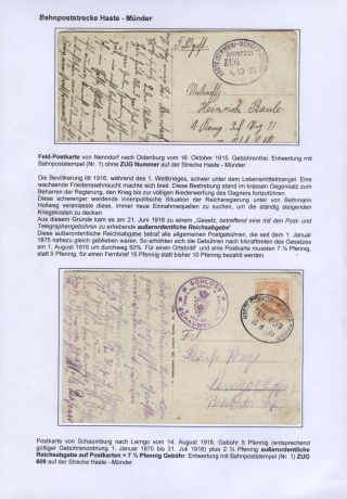 BAD NENNDORF - POŠTOVNÍ HISTORIE – list 51