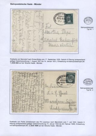 BAD NENNDORF - POŠTOVNÍ HISTORIE – list 52