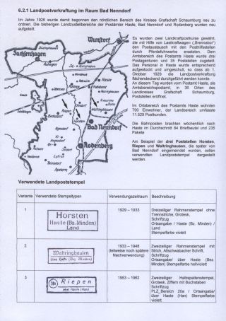 BAD NENNDORF - POŠTOVNÍ HISTORIE – list 61