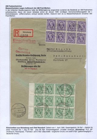 BAD NENNDORF - POŠTOVNÍ HISTORIE – list 69