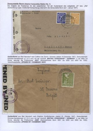 BAD NENNDORF - POŠTOVNÍ HISTORIE – list 70