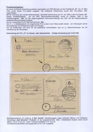 BAD NENNDORF - POŠTOVNÍ HISTORIE – list 71